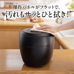 三菱 IH炊飯ジャー(5．5合炊き) 本炭釜 紬 炭漆黒 NJ-BW10H-B-イメージ19