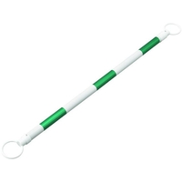 トラ柄コーンバー 伸縮タイプ 緑反射 FC687UF-1668958