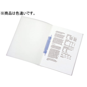 リヒトラブ ルーパーファイル A4タテ 2穴 100枚収容 赤 5冊 1パック（5冊） F844648-F3006-5P-イメージ2