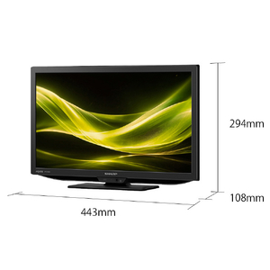 シャープ 19V型ハイビジョン液晶テレビ AQUOS 2T-C19GE1-イメージ2