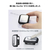 エレコム Apple Watch 40mm用フルカバーケース/プレミアムガラス/ゴリラ/高透明 ブラック AW-25EFCGOBK-イメージ5