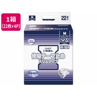 カミ商事 エルモアいちばん 伸縮テープ止め スリムタイプ M 22枚 4P FCF270U
