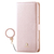 エレコム らくらくスマートフォン (F-53E)用&me ソフトレザーケース 磁石付 リング付 ピンク PM-F244PLFJM2PN-イメージ1