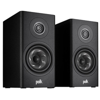 POLK コンパクト・ブックシェルフ・スピーカー(ペア) ブラック R100BLK