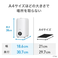 ティファール HD6080J0 加熱超音波式加湿器 スチーム アンド