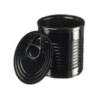 SOLIA ソリア ミニカン ブラック 220ml 100入 PS34523 FC504LM-4615200