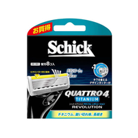 シック クアトロ4 チタニウム レボリューション 替刃 8コ入 カミソリ FCK937D