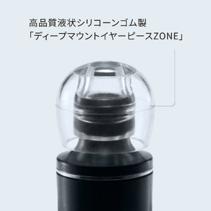 ラディウス ハイレゾ対応 Inner Earphones with USB-C ブラック HP-Q50CK-イメージ7