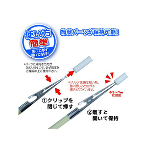 ﾎﾋﾞｰﾍﾞｰｽ PPC-N22 持ちやすい塗装棒 基本セット PPCN22ﾓﾁﾔｽｲﾄｿｳﾎﾞｳｷﾎﾝ-イメージ3