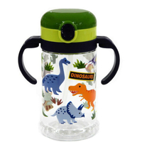 スケーター 折りたたみストローマグ(370ml) ディノサウルス KSHW2Nﾃﾞｲﾉｻﾞｳﾙｽ