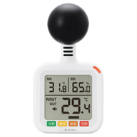 ドリテック 黒球式熱中症指数計 O-712WT