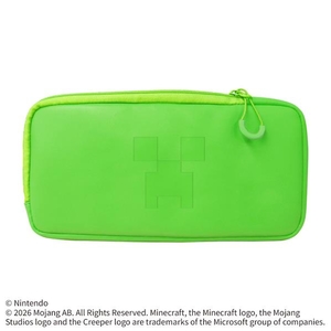 マックスゲームズ スマートポーチPU マインクラフト クリーパー Nintendo Switch 2専用 BEEP02MCC-イメージ2