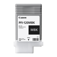キヤノン 通常容量大判プリンタインク マットブラック PFI120MBK