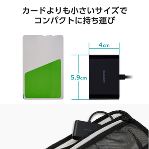 エレコム 3in1ドッキングステーション(5Gbps/4K60Hz) ブラック DST-030BPBK-イメージ7
