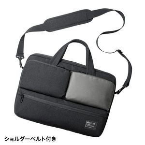 サンワサプライ カジュアルPCバッグ ブラック BAG-CA10BK-イメージ6