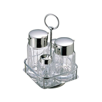 大塚硝子店 #80 四本立 カスターセット ガラス製 FC954LE-1992300