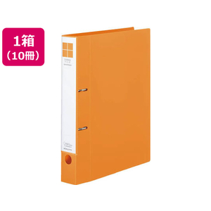 コクヨ Dリングファイル[スムーススタイル] A4タテとじ厚30mmオレンジ10冊 FC92100-ﾌ-UDS430YR-イメージ1