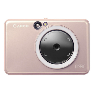 キヤノン カメラ付きスマホ専用コンパクトフォトプリンタ iNSPiC ピンク ZV223PK-イメージ1