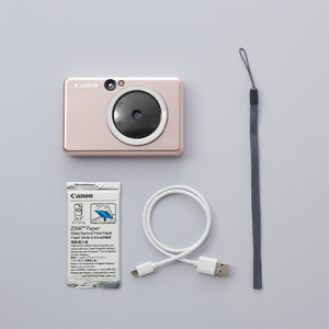 キヤノン カメラ付きスマホ専用コンパクトフォトプリンタ iNSPiC ピンク ZV223PK-イメージ3