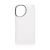 Hamee iPhone17用 耐衝撃ハードケース SALISTY クリアカラー シルバー／クリア 669-182288