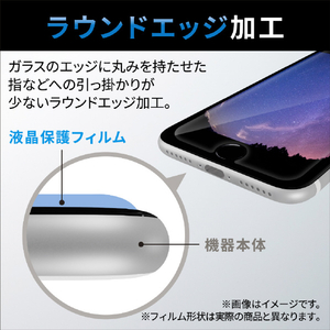 エレコム Galaxy S23用ガラスフィルム 高透明 PM-G231FLGGS-イメージ5