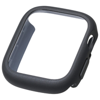 エレコム Apple Watch 40mm用フルカバーケース/TOUGH SLIM LITE/プレミアムガラス ブラック AW-25EFCTSLBK