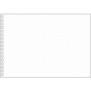 リヒトラブ オープンリング・ツイストノート リーフ ドット方眼 A5E FC384PA-N1650SDE-イメージ2