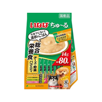 いなば ちゅーる 総合栄養食 チーズ・野菜バラエティ 14g×80P FCE489R