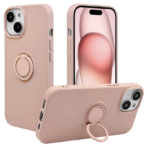 ラスタバナナ 8398IP361TPRBK iPhone 15/14/13用TPUリングケース