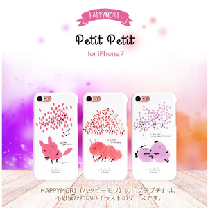 Happymori iPhone8/7用Petit Petit アイフォンカバー ホットピンク HM8229I7-イメージ3