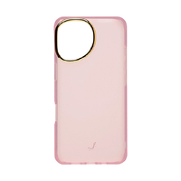 Hamee iPhone17用 耐衝撃ハードケース SALISTY クリアカラー ゴールド／ピンク 669-182295