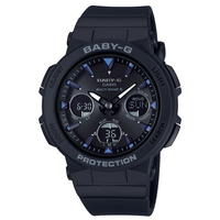 カシオ ソーラー電波腕時計 BABY-G ビーチトラベラー ブラック BGA-2500-1AJF