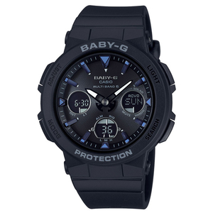 カシオ ソーラー電波腕時計 BABY-G ビーチトラベラー ブラック BGA-2500-1AJF-イメージ1