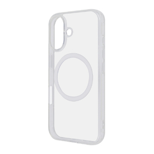 レイアウト iPhone 16用Like standard MagSafe対応 マグネットアクセサリー対応 衝撃吸収 バンパー ハイブリッドケース クリア RT-P46MG2/CM-イメージ1