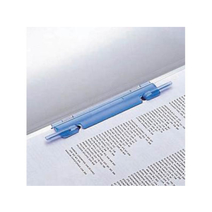 リヒトラブ ルーパーファイル A4タテ 2穴 100枚収容 青 25冊 1箱(25冊) F844650-F3006-5P-イメージ5