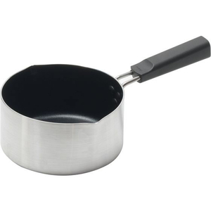 パール金属 chiiino ふっ素 IH対応アルミ行平鍋 φ16cm FC885NM-HB-6577-イメージ1