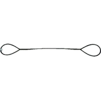 トラスコ中山 玉掛けワイヤーロープ 段落し 18mm×5m FC913HM-4891945