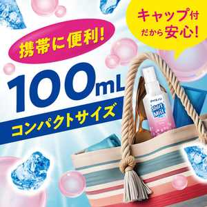 白元アース アイスノン シャツミスト せっけんの香り 100mL FCF109K-68-6557-10-イメージ3