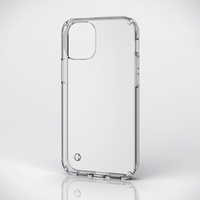 エレコム iPhone 12 mini用ハイブリッド ケース TRANTECT クリア PM-A20AHVCCR
