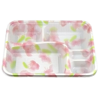 シーピー化成 弁当容器 Z-256(B) 蘭 本体 100枚 FCG418V-00738153