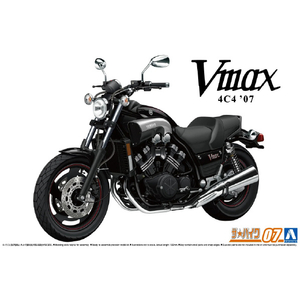 アオシマ 1/12 ヤマハ 4C4 Vmax '07 ｻﾞﾊﾞｲｸ7ﾔﾏﾊ4C4VMAX07-イメージ1