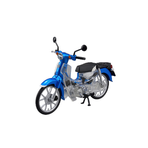 メガハウス KAITANICS Honda スーパーカブ110 グリントウェーブブルーメタリック KAITANICSｽ-ﾊﾟ-ｶﾌﾞﾌﾞﾙ-ﾒﾀ-イメージ4