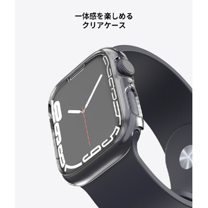 araree Apple Watch 41mm用ハードクリアケース Nu:kin AR22230AW-イメージ10