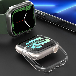 araree Apple Watch 41mm用ハードクリアケース Nu:kin AR22230AW-イメージ7