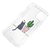 Dparks iPhone 11 Pro用ソフトクリアケース サボテンと猫 DS17230I58R-イメージ5