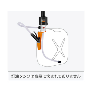 トラスコ 給油用ポンプ　ＪＩＳ規格灯油缶対応（給油口６５ｍｍ用アダプター付） PKP5065-イメージ2