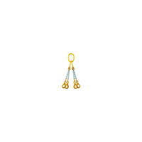 象印チェンブロック チェーンスリング１００（アイタイプ）荷重２．５ｔ線径６．３ｍｍ　Ｌ１．５ｍ 4-TG-SHE-63