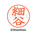 シヤチハタ ネームペン用ネーム シルバー 既製 細谷 FC47556-X-GPS-1785