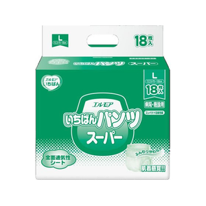 カミ商事 エルモア いちばんパンツ スーパー L 18枚 FCF273U-イメージ1
