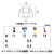 日本ディックス Pentaconn COREIR - Ti ALLOY - M 1ペア Yellow PTM03-M-1P-イメージ2